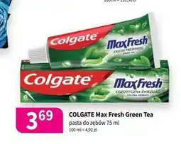 Drogerie Polskie Colgate Max Fresh Exotic Freshness Green Tea Pasta do zębów 75ml oferta
