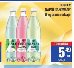 TomiMarkt Kinley Lime & Mint Napój gazowany 1 l oferta