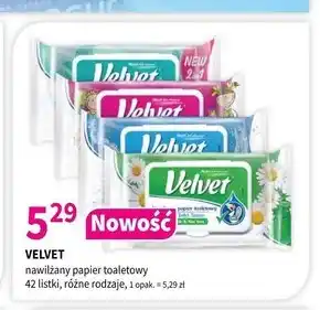 Drogerie Polskie Papier nawilżany Velvet oferta
