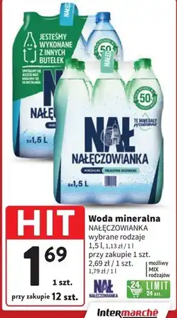 Intermarche Woda mineralna Nałęczowianka oferta