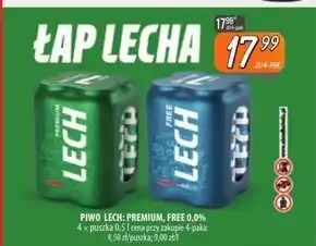 Społem Szczecin Piwo Lech oferta