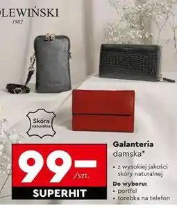 Biedronka Galanteria damska oferta