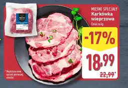 ALDI MIĘSNE SPECJAŁY Karkówka wieprzowa oferta
