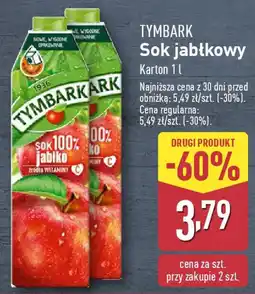 ALDI TYMBARK Sok jabłkowy oferta