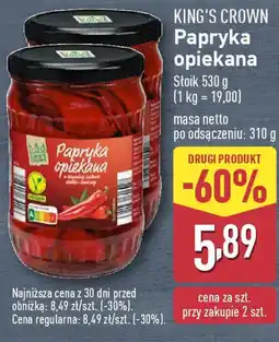 ALDI KING'S CROWN Papryka opiekana oferta