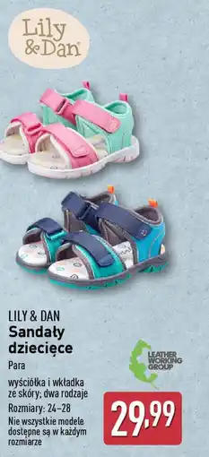 ALDI LILY & DAN Sandały dziecięce oferta