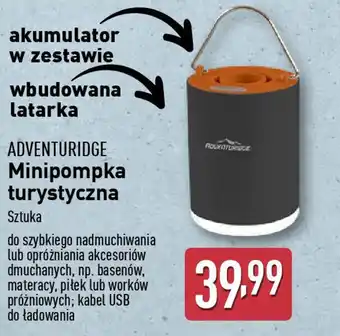 ALDI ADVENTURIDGE Minipompka turystyczna oferta