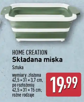 ALDI HOME CREATION Składana miska oferta