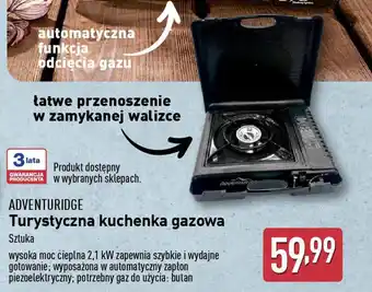 ALDI ADVENTURIDGE Turystyczna kuchenka gazowa oferta