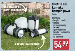 ALDI ADVENTURIDGE Lampka kempingowa oferta