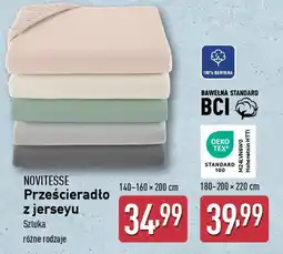 ALDI NOVITESSE Prześcieradło z jerseyu oferta