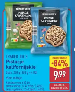 ALDI TRADER JOE'S Pistacje kalifornijskie oferta