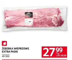 Selgros Żeberka wieprzowe extra paski oferta
