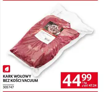 Selgros Kark wołowy bez kości vacuum oferta