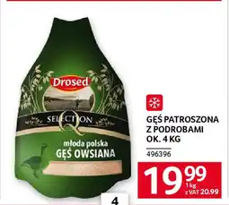 Selgros Gęs patroszona z podrobami oferta