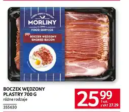 Selgros Boczek wędzony plastry oferta