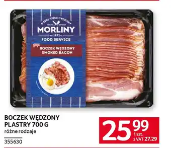 Selgros Boczek wędzony plastry oferta