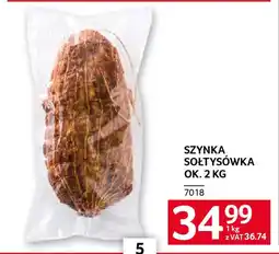 Selgros Szynka sołtysówka oferta