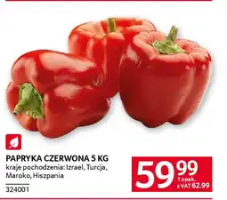 Selgros Papryka czerwona oferta