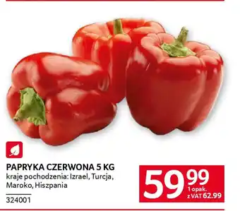 Selgros Papryka czerwona oferta