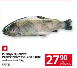 Selgros Pstrąg tęczowy patroszony box oferta
