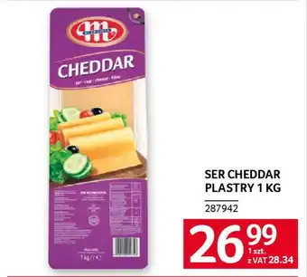 Selgros Ser cheddar plastry oferta