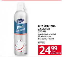 Selgros Bita śmietana z cukrem oferta