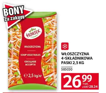 Selgros Włoszczyzna 4-składnikowa paski oferta