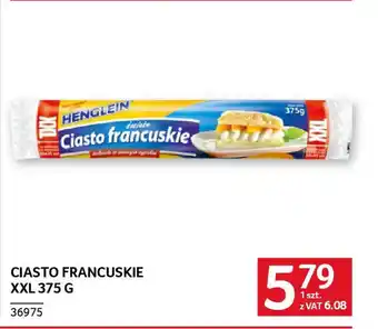 Selgros Ciasto francuskie xxl oferta