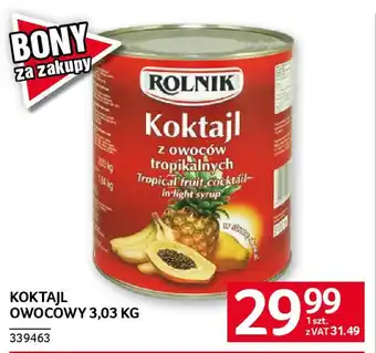 Selgros Koktajl owocowy oferta