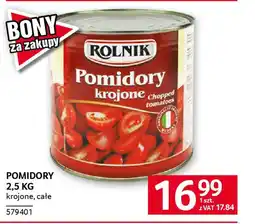Selgros Pomidory krojone oferta