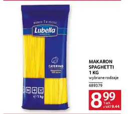 Selgros Makaron spaghetti oferta