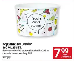 Selgros Pojemniki do lodów oferta