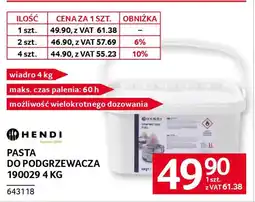Selgros Pasta do podgrzewacza oferta
