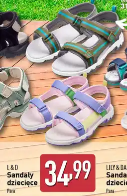 ALDI L&D Sandały dziecięce oferta