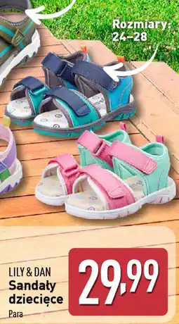 ALDI LILY & DAN Sandały dziecięce oferta