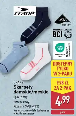 ALDI CRANE Skarpety damskie/męskie oferta
