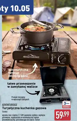ALDI ADVENTURIDGE Turystyczna kuchenka gazowa oferta