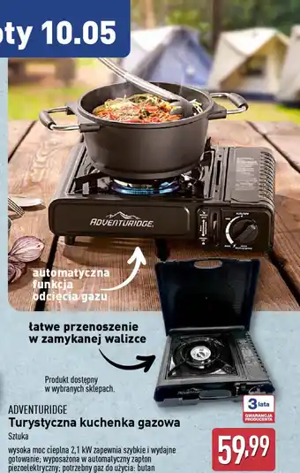 ALDI ADVENTURIDGE Turystyczna kuchenka gazowa oferta