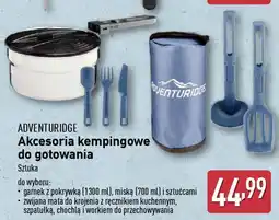 ALDI ADVENTURIDGE Akcesoria kempingowe do gotowania oferta