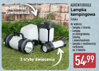 ALDI ADVENTURIDGE Lampka kempingowa oferta