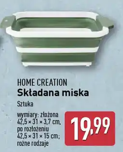 ALDI HOME CREATION Składana miska oferta