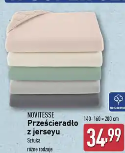 ALDI NOVITESSE Prześcieradło z jerseyu oferta