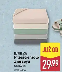 ALDI NOVITESSE Prześcieradło z jerseyu oferta