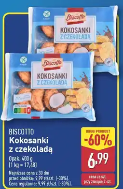 ALDI BISCOTTO Kokosanki z czekoladą oferta