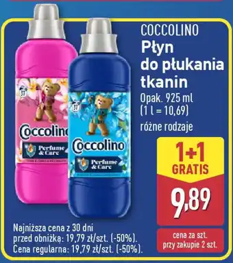 ALDI COCCOLINO Płyn do płukania tkanin oferta