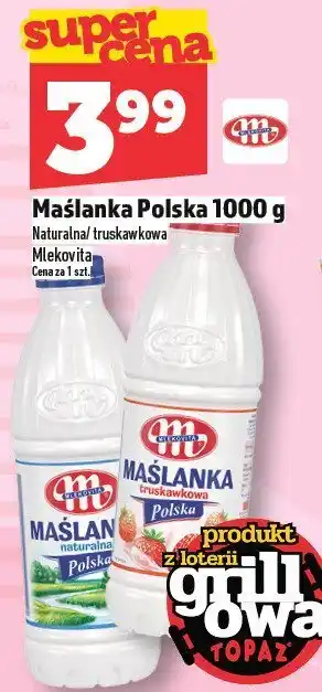 Topaz Maślanka Polska 1000 g Mlekovita oferta