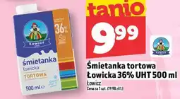 Topaz Śmietanka tortowa łowicka 36% UHT 500ml Łowicz oferta