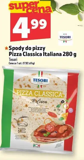 Topaz Spody do pizzy Pizza Classica Italiana 280 g Tesori oferta