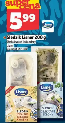 Topaz Śledzik Lisner 200 g oferta